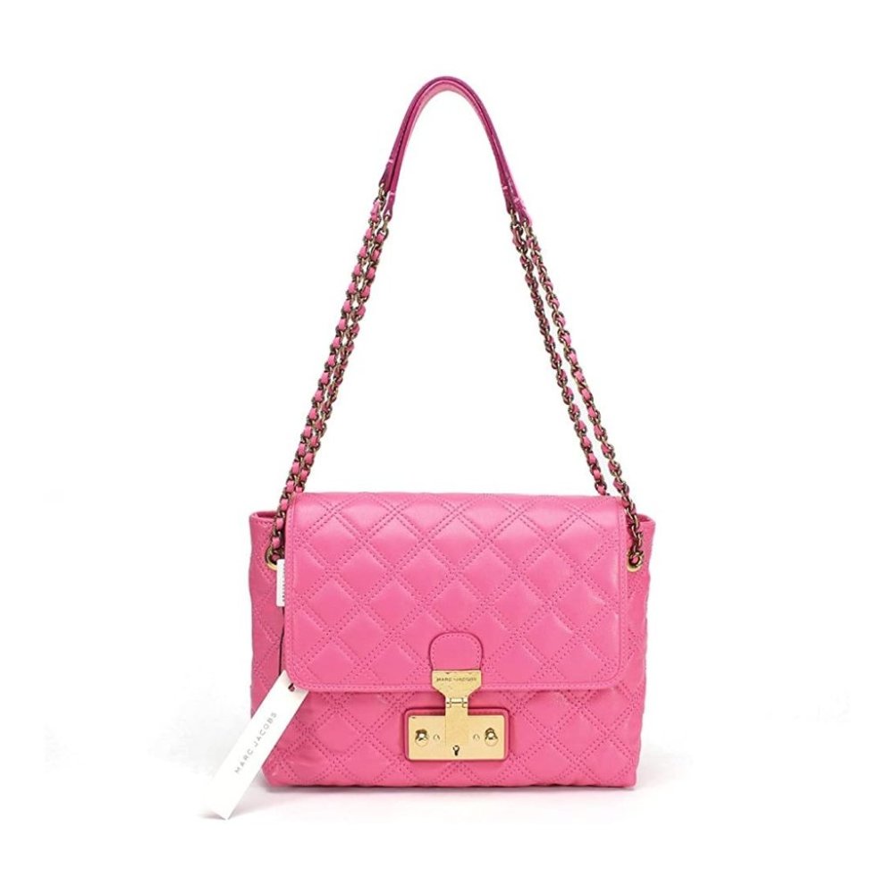 Marc Jacobs Baroque the Large Single Leather Shoulder Bag